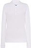 Polo Manga Larga Mujer JHK - Color White