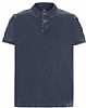 Polo Regular Wash JHK - Color Azul Oscuro Desgastado