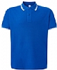 Polo Regular Combinado JHK - Color Royal / Blanco