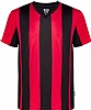 Camiseta Futbol Premier JHK - Color Negro / Rojo