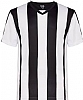 Camiseta Futbol Premier JHK - Color Blanco / Negro