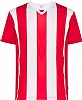 Camiseta Futbol Premier JHK - Color Blanco / Rojo