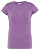 Camiseta Regular Lady Comfort Heather Mujer JHK - Color Lavender Heather