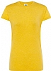 Camiseta Regular Lady Comfort Heather Mujer JHK - Color Mustard Heather