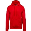 Sudadera Capucha Kariban - Color Red