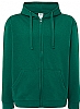 Sudadera Capucha Cremallera Hooded Jhk - Color Kelly Green