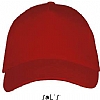 Gorra Long Beach Sols - Color Rojo