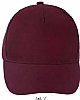 Gorra Long Beach Sols - Color Burdeos