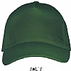 Gorra Long Beach Sols - Color Verde Botella