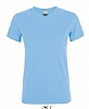 Camiseta Mujer Publicitaria Regent Sols - Color Azul Cielo