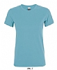 Camiseta Mujer Publicitaria Regent Sols - Color Azul Atolon