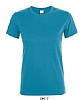 Camiseta Mujer Publicitaria Regent Sols - Color Aqua