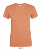 Camiseta Mujer Publicitaria Regent Sols - Color Albaricoque