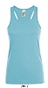 Camiseta Mujer Justin Sols - Color Azul Atolon