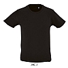 Camiseta Algodon Biologico Infantil Milo Sols - Color Negro