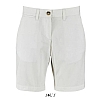 Bermuda Mujer Estilo Chino Jasper Sols - Color Blanco