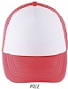 Gorra Infantil Bubble Sols - Color Blanco / Neon Coral