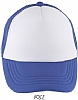 Gorra Infantil Bubble Sols - Color Blanco / Azul Royal