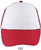 Gorra Infantil Bubble Sols - Color Blanco / Rojo