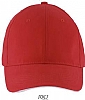 Gorra Solar Sols - Color Rojo / Blanco