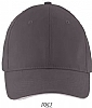 Gorra Solar Sols - Color Gris Oscuro / Gris Claro