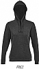 Sudadera Mujer Spencer Sols - Color Antracita Mezcla