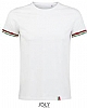 Camiseta Rainbow Hombre Sols - Color Blanco / Verde Pradera