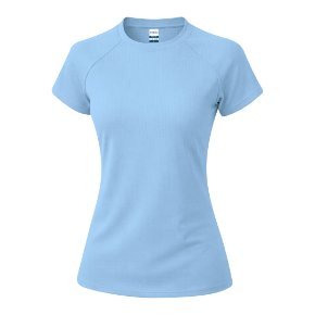 Color Azul Claro - Camiseta Técnica Mujer Cocker Makito