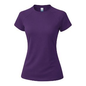 Color Morado - Camiseta Técnica Mujer Cocker Makito
