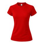 Color Rojo - Camiseta Técnica Mujer Cocker Makito