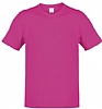 Camiseta Barata Publicitaria Color Makito Hecom - Color Fucsia