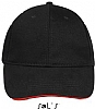 Gorra Buffalo Sols - Color Negro / Rojo