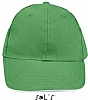 Gorra Buffalo Sols - Color Verde Pradera / Blanco