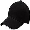 Gorra 5 Paneles Combinada Mukua Velilla - Color 802 Black/White