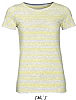 Camiseta Mujer Miles Sols - Color Ash/Limón
