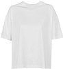 Camiseta Boxy Mujer Sols - Color Blanco