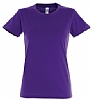 Camiseta Mujer Imperial Sols - Color Morado Oscuro