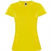 Camiseta Tecnica Mujer Roly Montecarlo - Color Amarillo 03