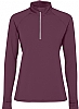 Sudadera Tecnica Mujer Estambul Roly - Color Rojo Ciruela 643