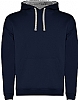 Sudadera Capucha Urban Roly - Color 5558 Marino/Gris Vigore
