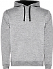 Sudadera Capucha Urban Roly - Color 5802 Gris Vigore/Negro