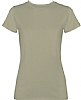 Camiseta Mujer Fiyi Roly - Color Kaki Claro Lavado
