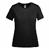 Camiseta Gruesa Veza Woman Color Roly - Color Negro