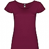 Camiseta Mujer Guadalupe Roly - Color Rojo Ciruela 643
