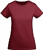 Camiseta Manga Corta Breda Woman Roly - Color Granate