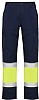 Pantalon Laboral Alta Visibilidad Soan Roly - Color Marino / Amarillo Fluor