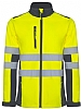 Chaqueta Alta Visibilidad Antares Roly - Color Plomo / Amarillo Fluor