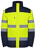 Parka Alta Visibilidad Epsylon Roly - Color Marino / Amarillo Fluor