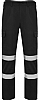 Pantalon Alta Visibilidad Daily Roly - Color Negro 02