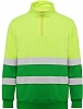 Sudadera Alta Visibilidad Spica Roly - Color Verde Jardin / Amarillo Fluor